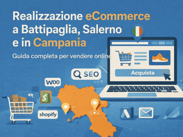 Realizzazione e-commerce a Battipaglia, Salerno e in Campania